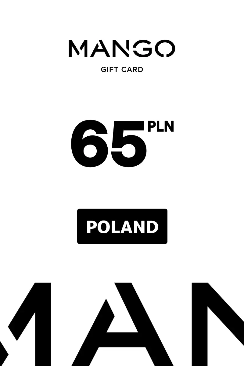 Mango 65 PLN Gift Card (Poland) - Digital Key