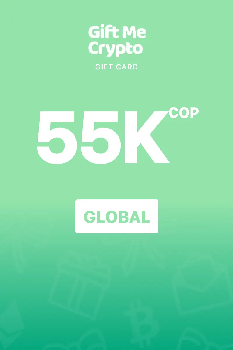 Gift Me Crypto 55000 COP Gift Card (Global) - Digital Key
