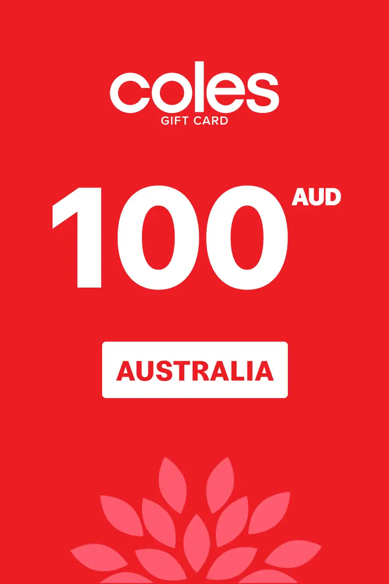 Coles 100 AUD Gift Card (Australia) - Digital Key