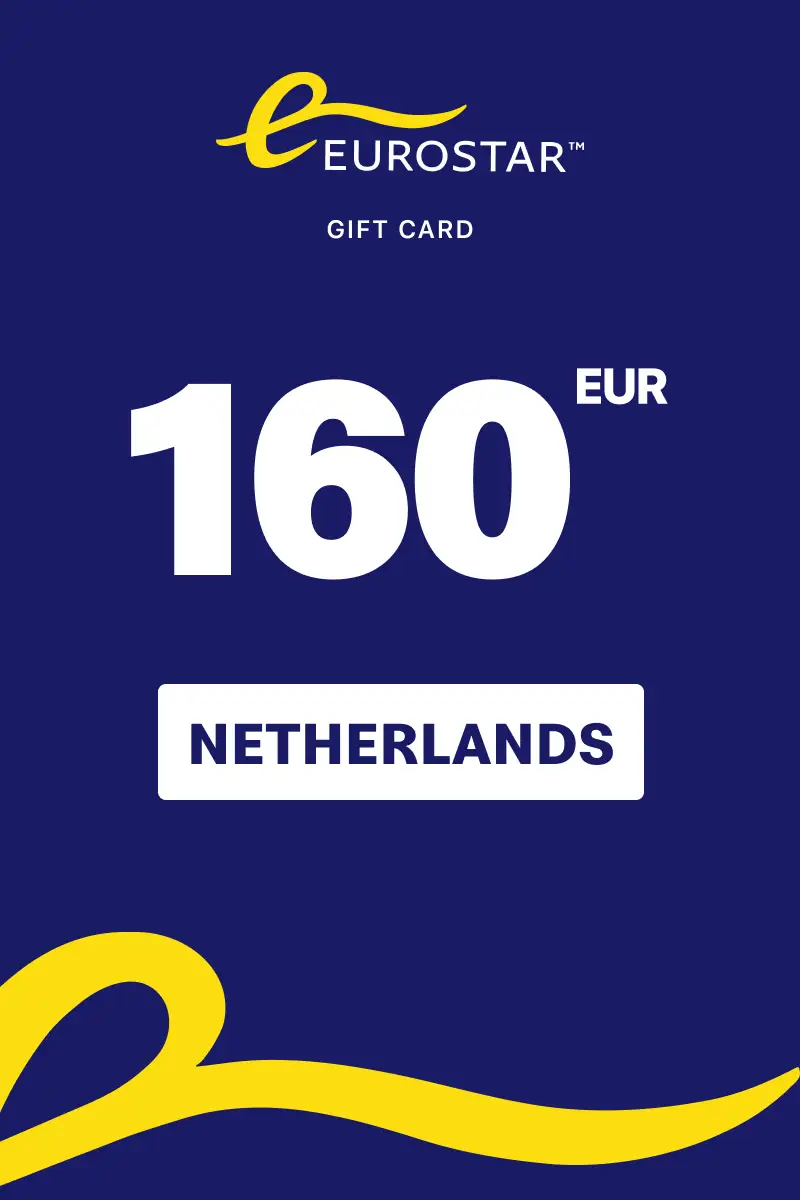 Eurostar 160 EUR Gift Card (Netherlands) - Digital Key