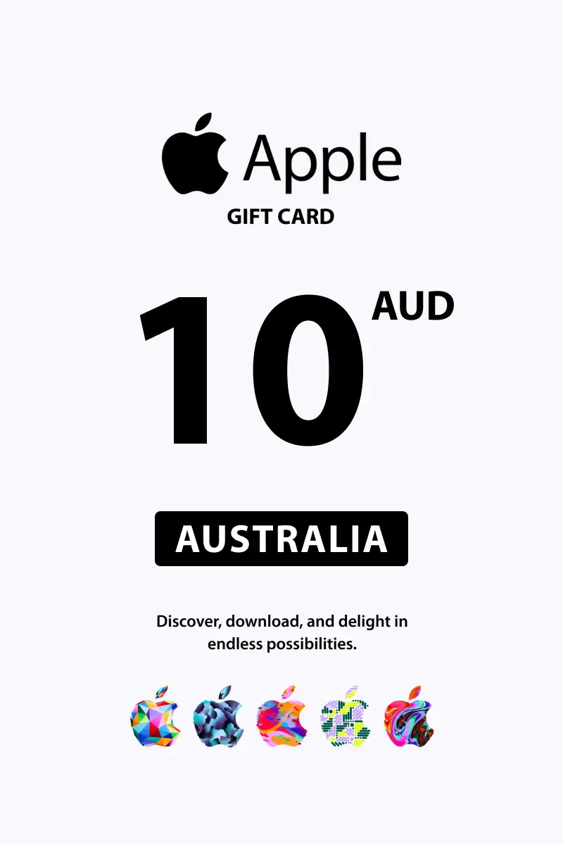 Apple 10 AUD Gift Card (Australia) - Digital Key