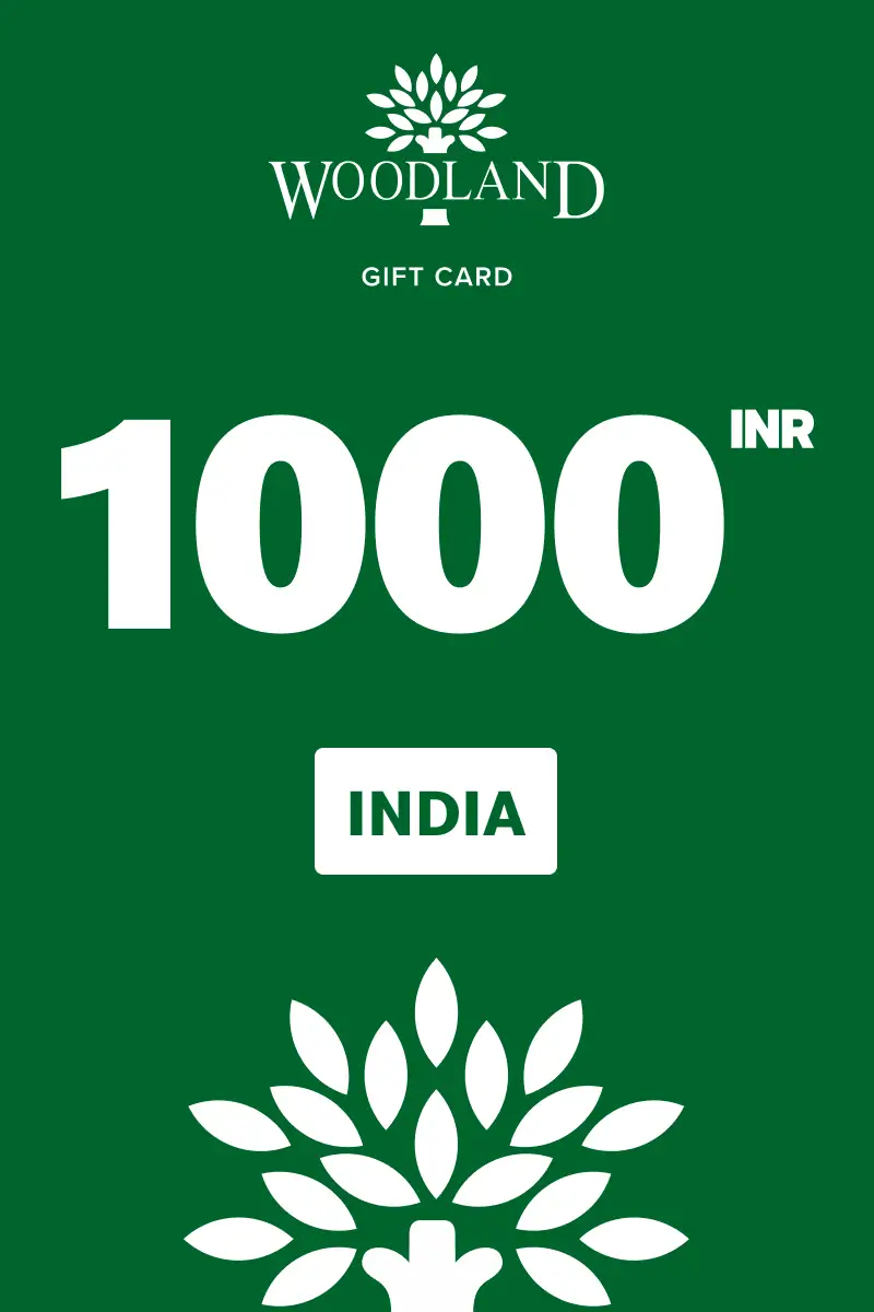 Woodland 1000 INR Gift Card (India) - Digital Key