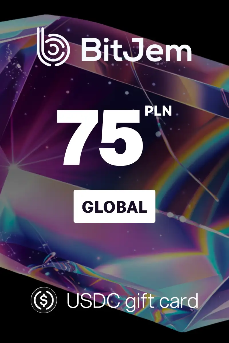 BitJem (USDC) 75 PLN Crypto Gift Card (Global) - Digital Key