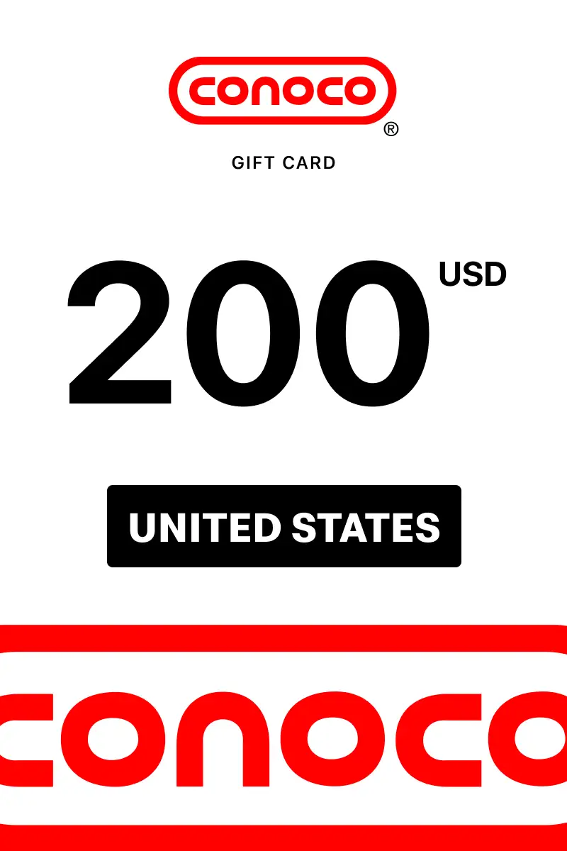 Conoco 200 USD Gift Card (United States) - Digital Key