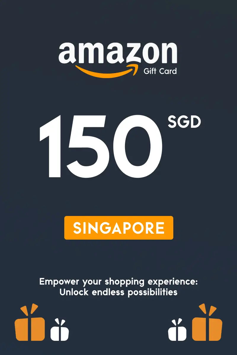 Amazon 150 SGD Gift Card (Singapore) - Digital Key
