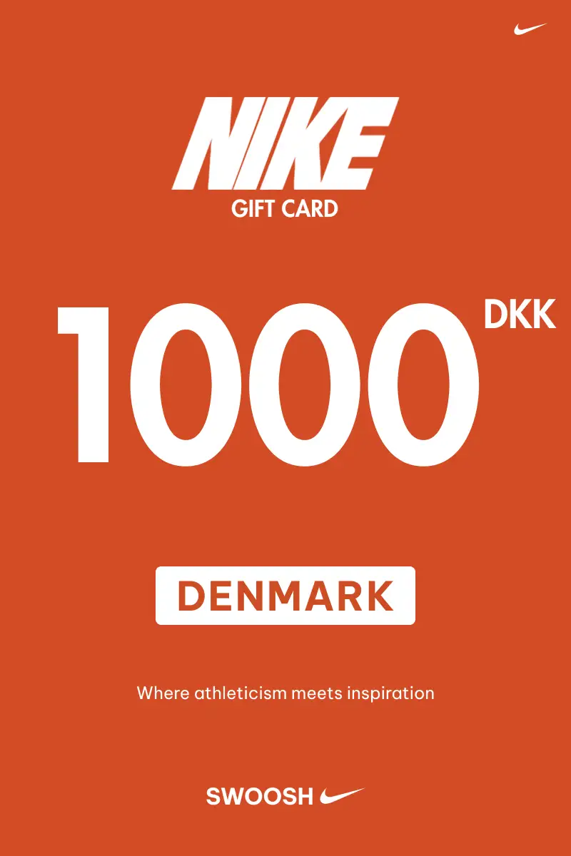 Nike 1000 DKK Gift Card (Denmark) - Digital Key