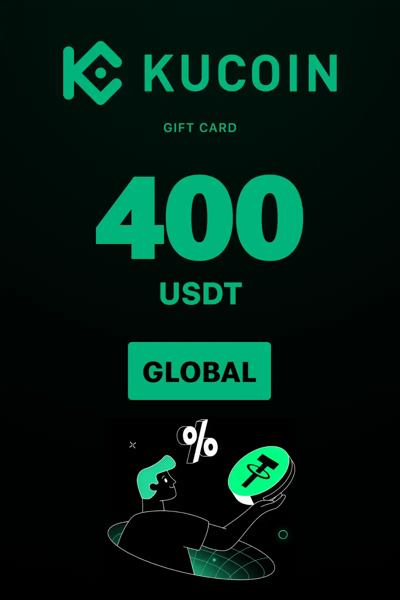 KuCoin Gift Card 400 USDT Gift Card (Global) - Digital Key