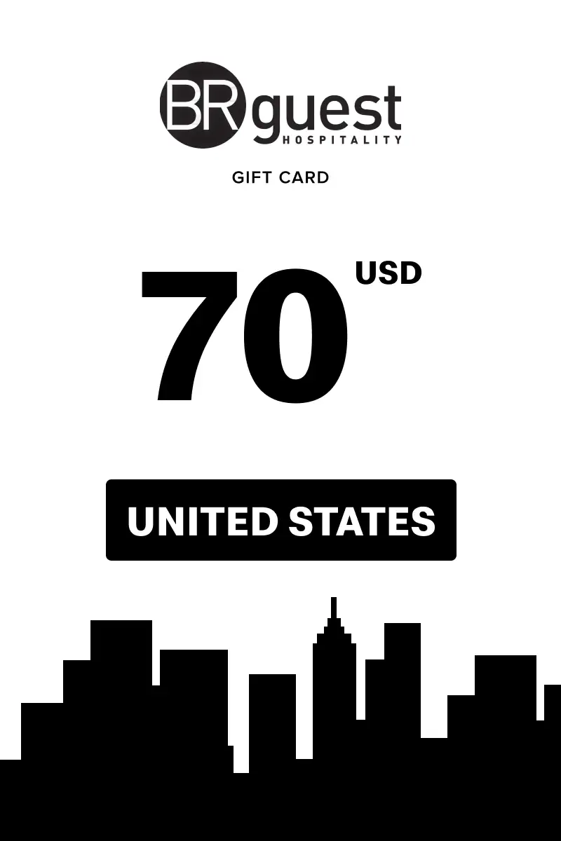 BR Guest Hospitality 70 USD Gift Card (United States) - Digital Key