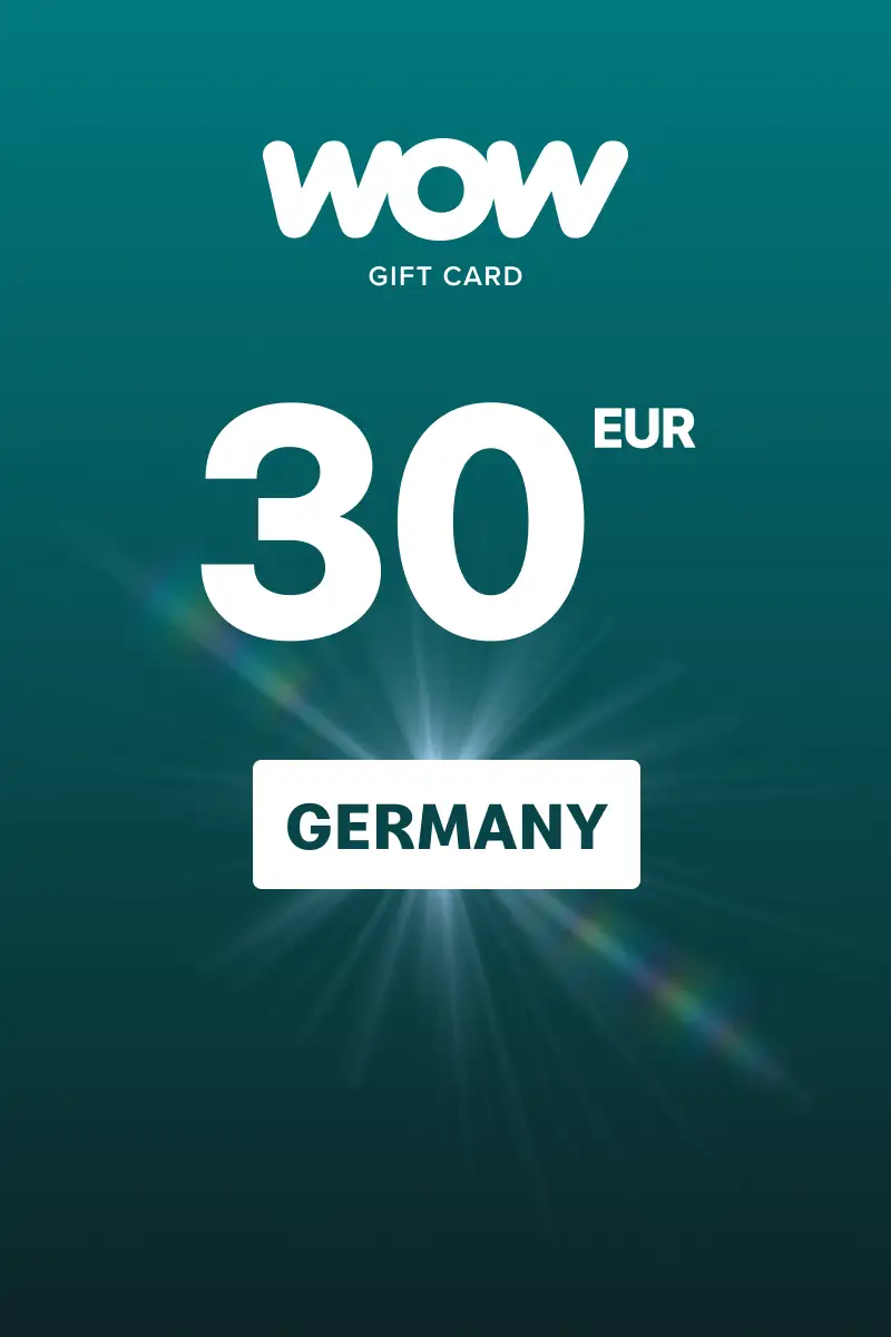 Sky WOW 30 EUR Gift Card (Germany) - Digital Key
