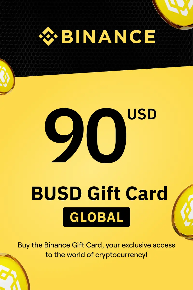 Buy Binance (BUSD) 90 USD Gift Card (Global) - Digital Key