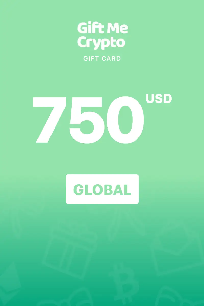 Gift Me Crypto 750 USD Gift Card (Global) - Digital Key
