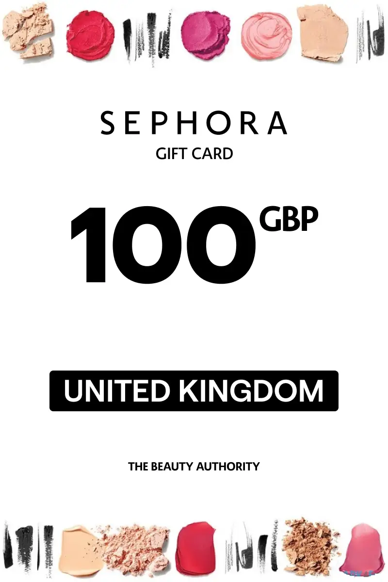 Sephora 100 GBP Gift Card (United Kingdom) - Digital Key