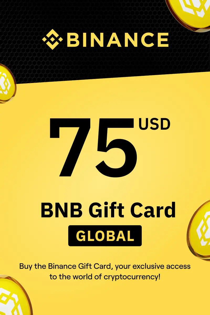 Binance (BNB) 75 USD Gift Card (Global) - Digital Key