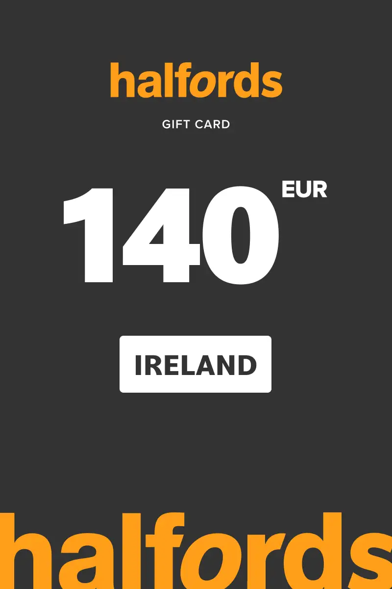 Halfords 140 EUR Gift Card (Ireland) - Digital Key