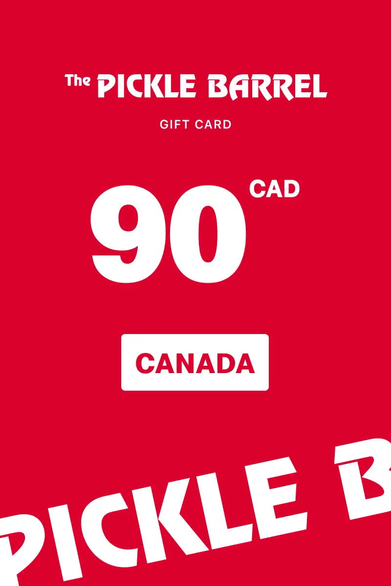 The Pickle Barrel 90 CAD Gift Card (Canada) - Digital Key