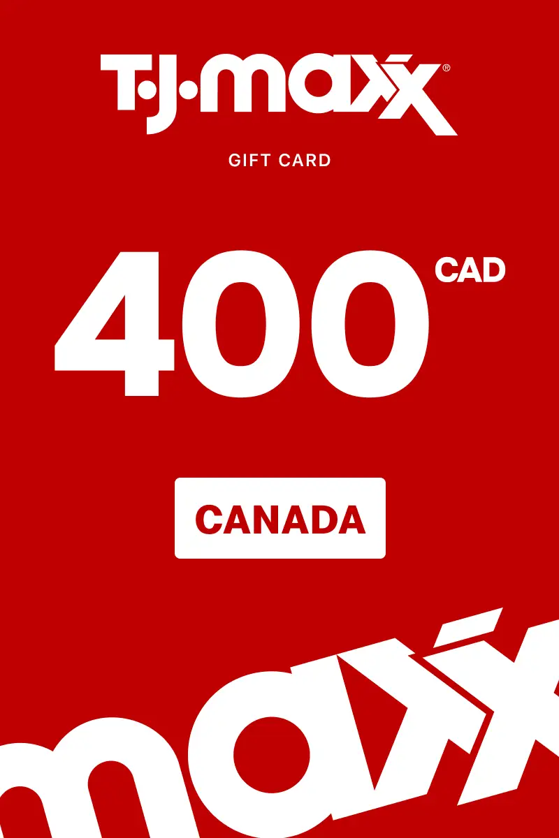 TJX 400 CAD Gift Card (Canada) - Digital Key
