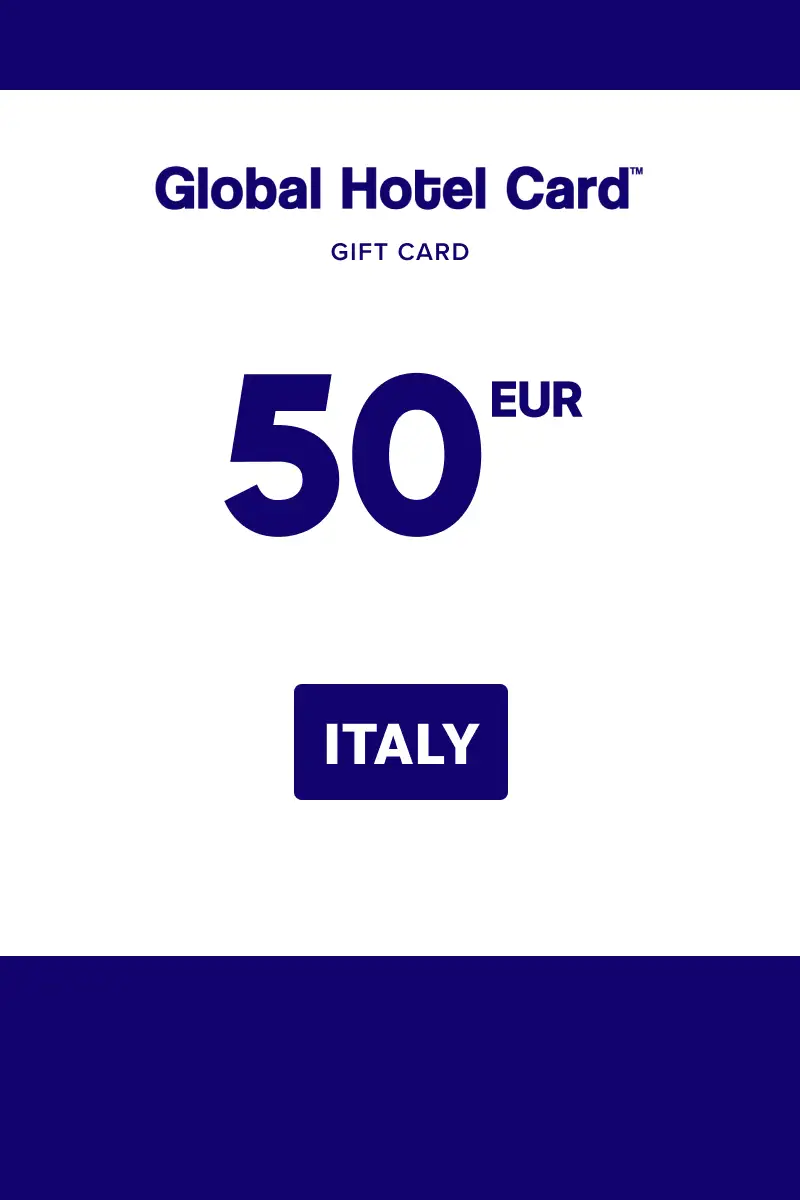 Global Hotel Card 50 EUR Gift Card (Italy) - Digital Key