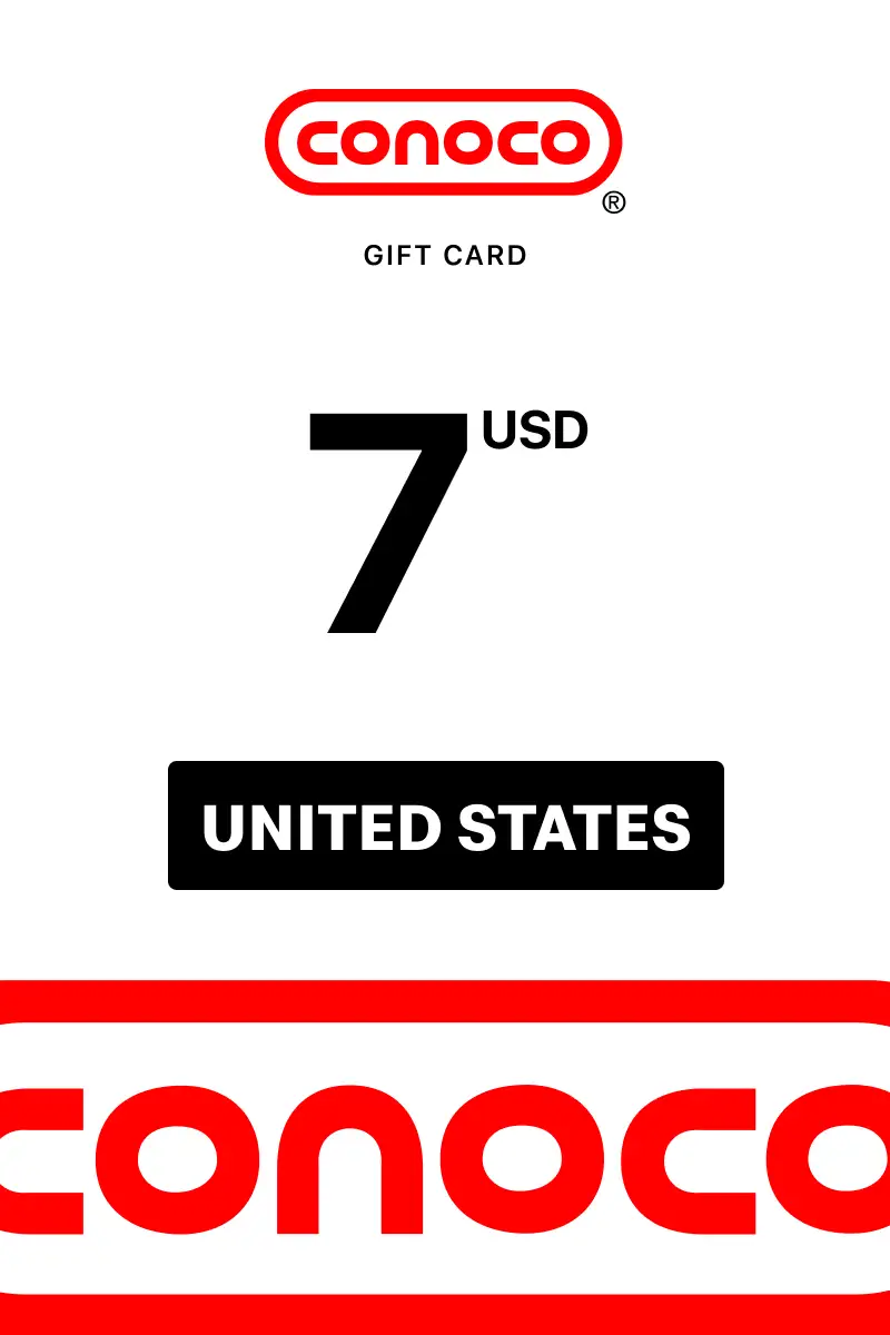 Conoco 7 USD Gift Card (United States) - Digital Key