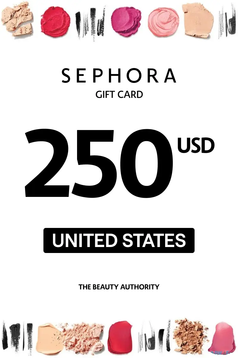 Sephora 250 USD Gift Card (United States) - Digital Key