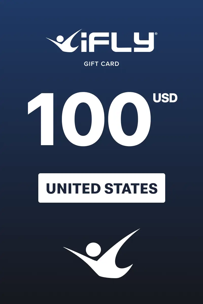 iFLY 100 USD Gift Card (United States) - Digital Key