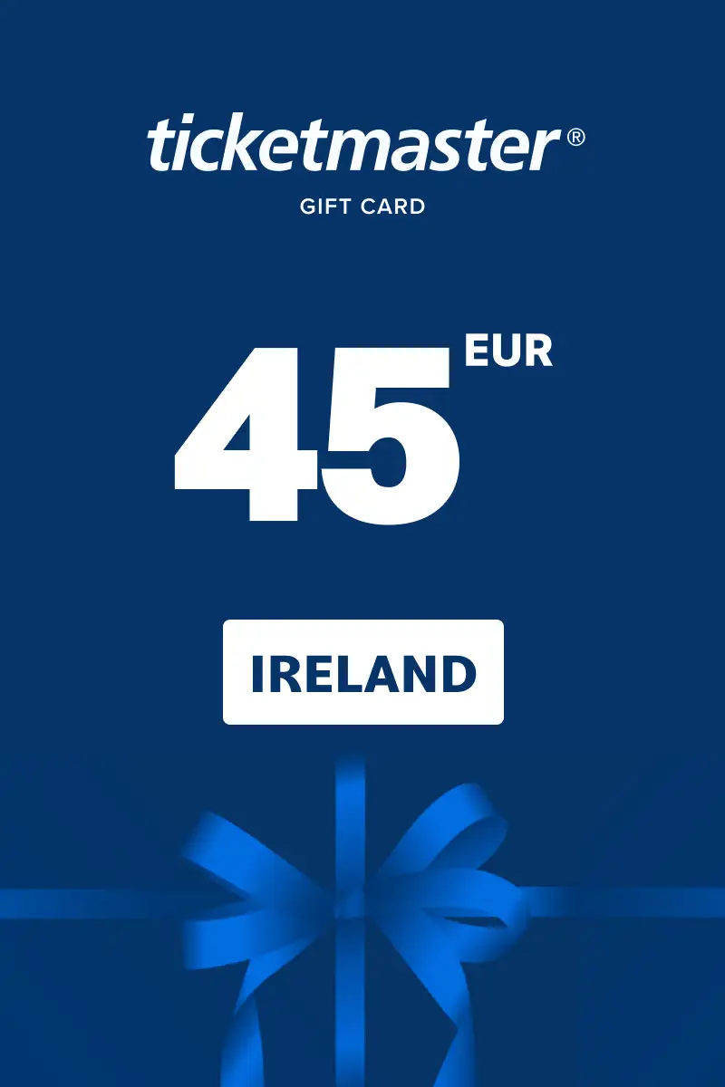 Ticketmaster 45 EUR Gift Card (Ireland) - Digital Key