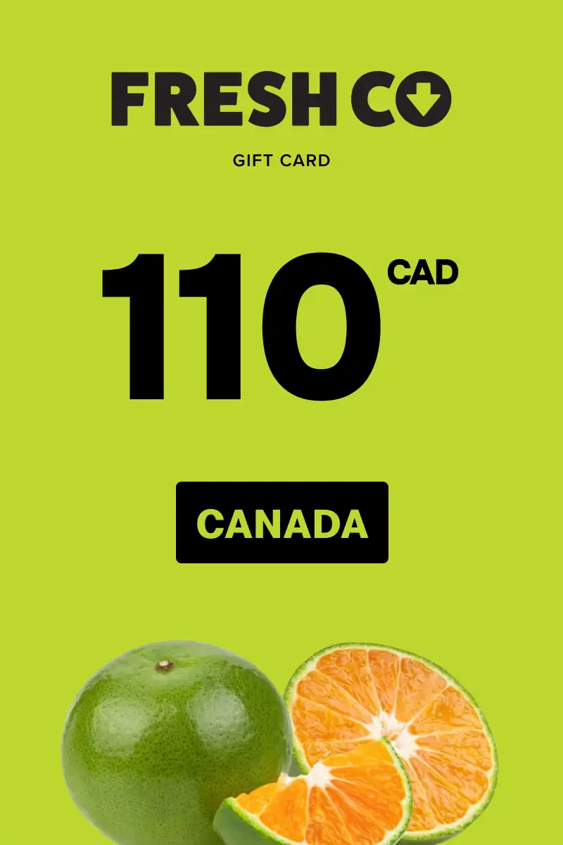 FreshCo 110 CAD Gift Card (Canada) - Digital Key