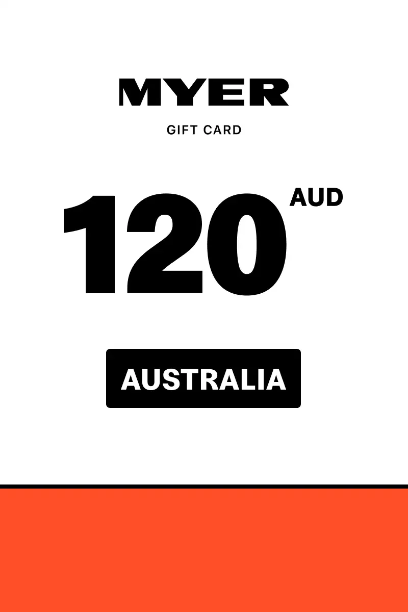 Myer 120 AUD Gift Card (Australia) - Digital Key