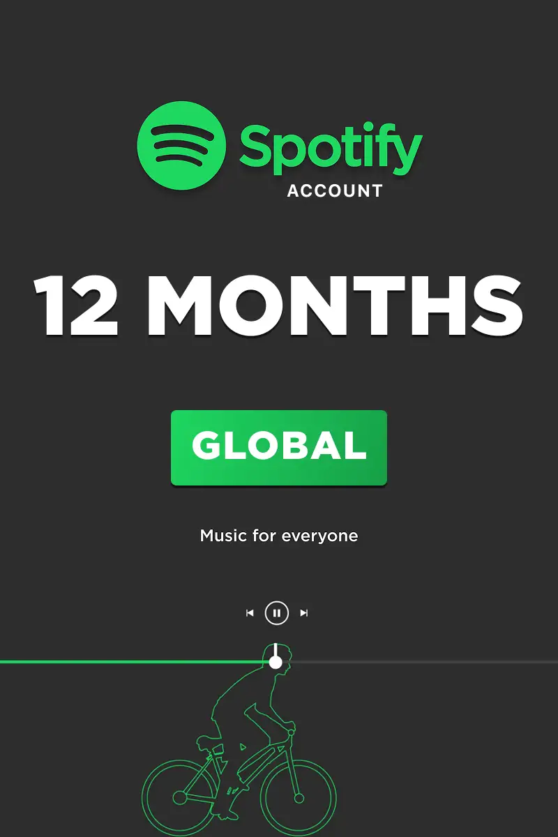Spotify Premium 12 Months Subscription (Global) - Spotify Account