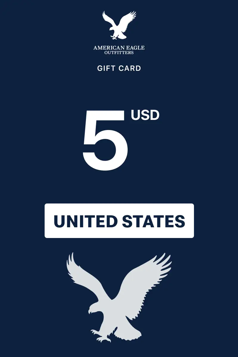American Eagle Outfitters 5 USD Gift Card (United States) - Digital Key