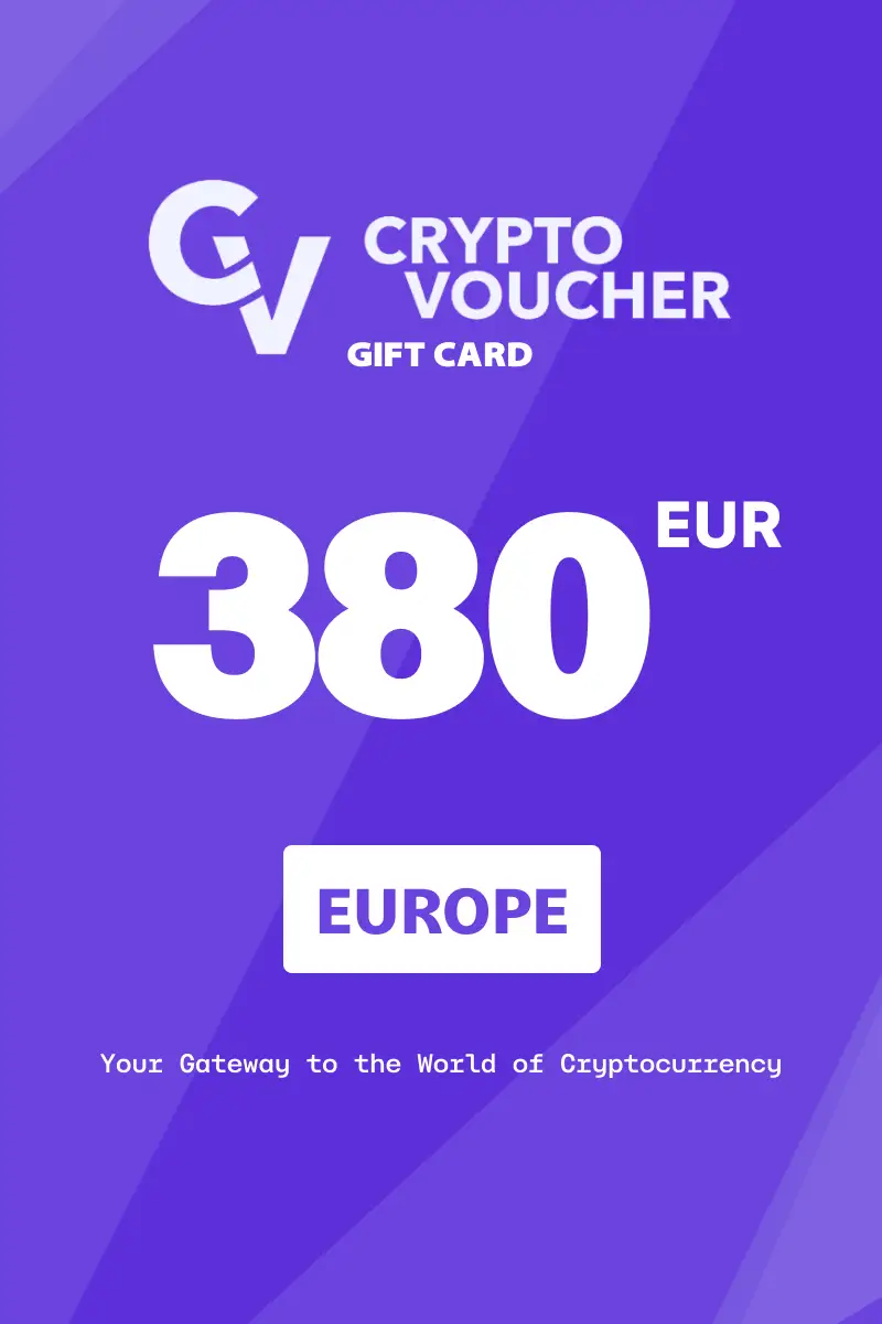 Crypto Voucher 380 EUR Gift Card (Europe) - Digital Key