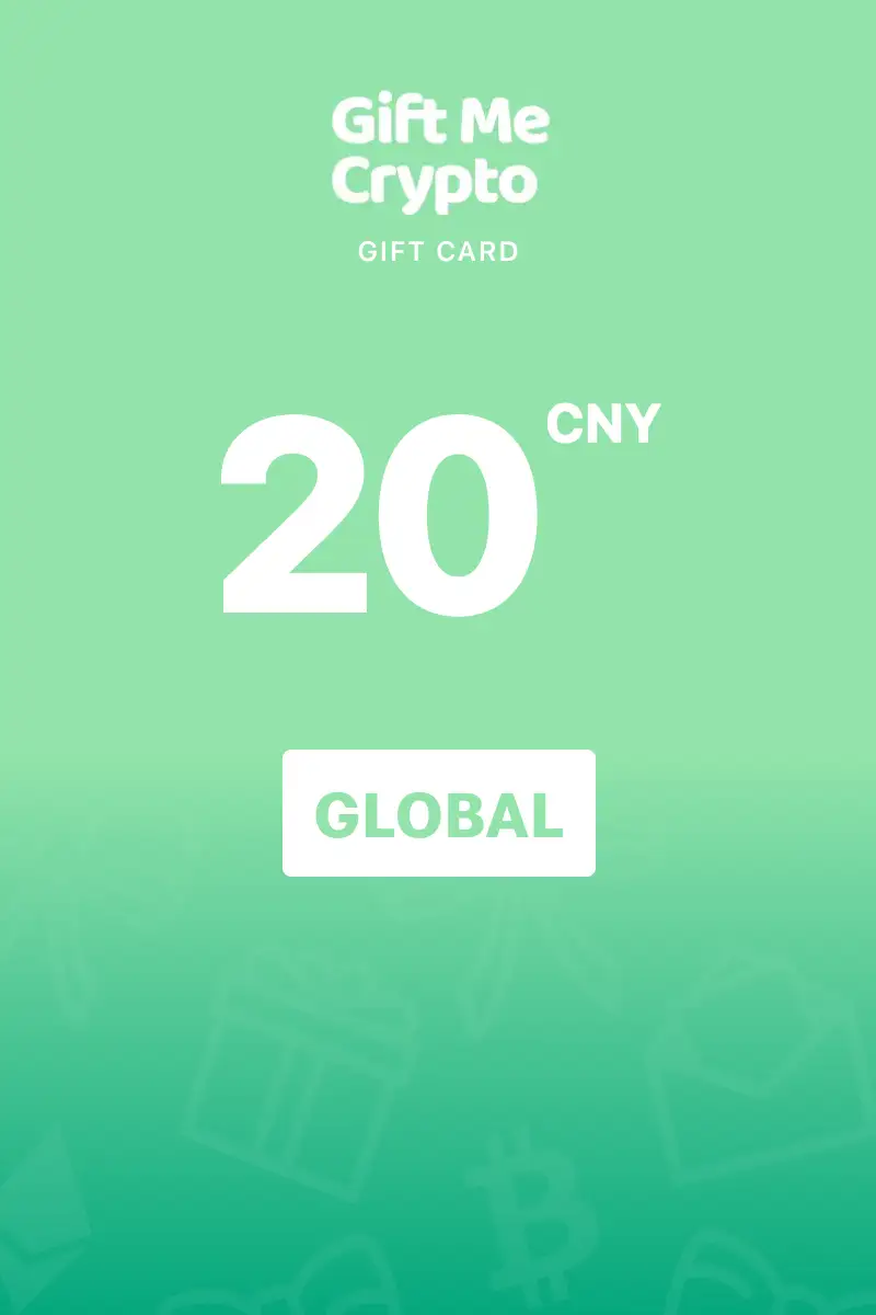 Gift Me Crypto 20 CNY Gift Card (Global) - Digital Key