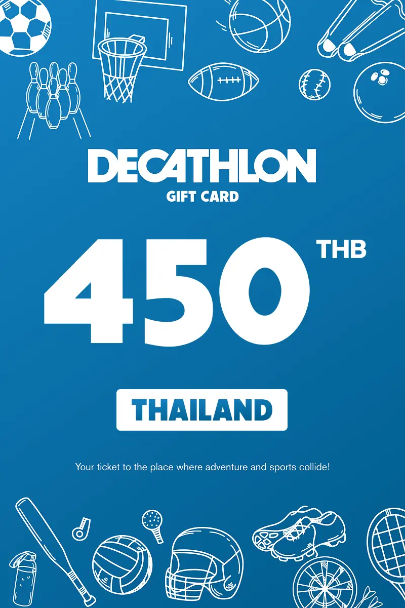 Decathlon 450 THB Gift Card (Thailand) - Digital Key