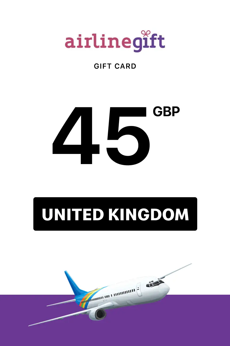 Airline Gift 45 GBP Gift Card (United Kingdom) - Digital Key
