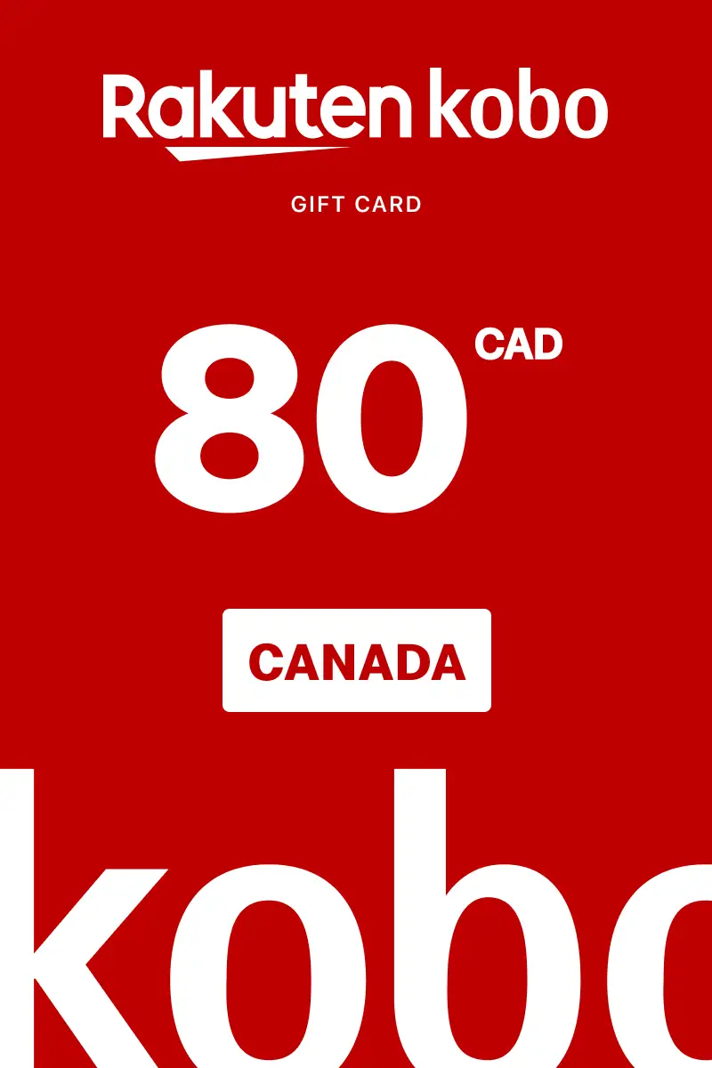 Rakuten Kobo 80 CAD Gift Card (Canada) - Digital Key