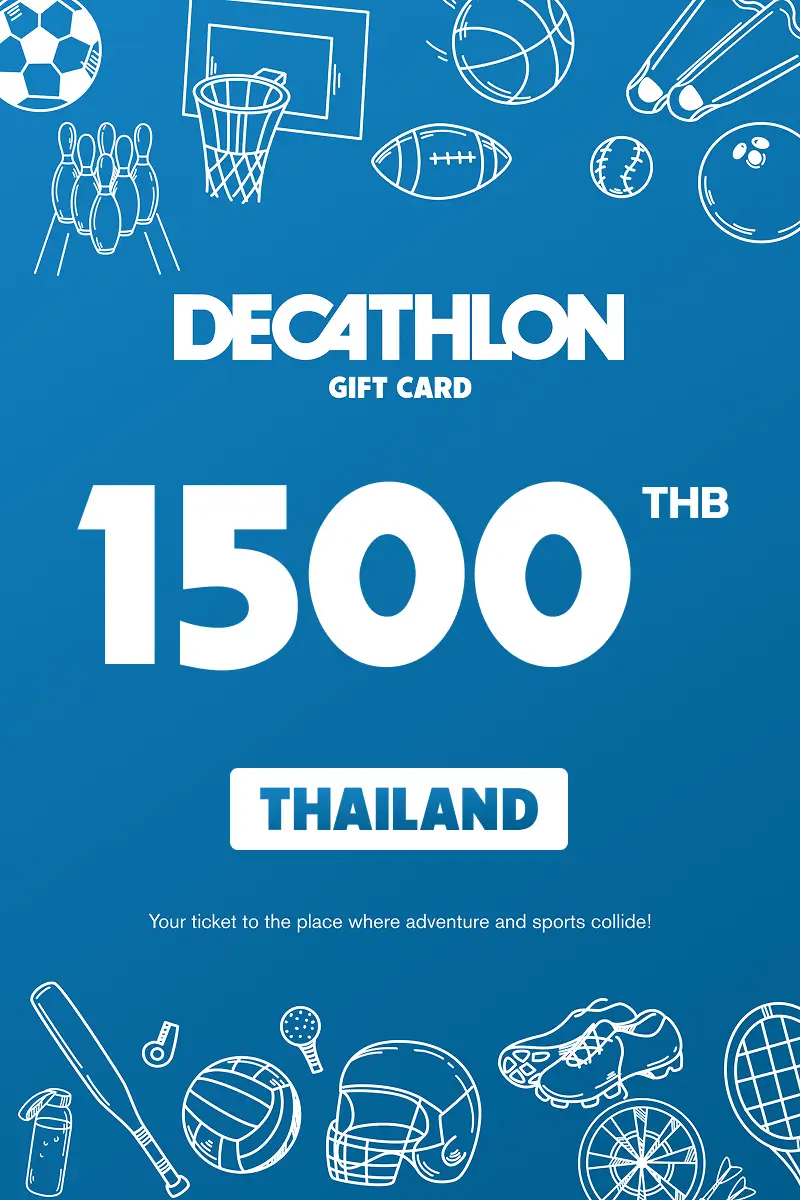 Decathlon 1500 THB Gift Card (Thailand) - Digital Key