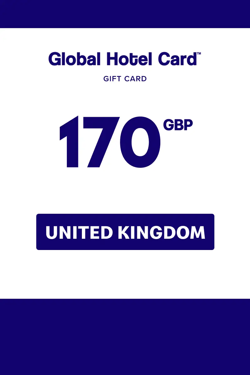 Global Hotel Card 170 GBP Gift Card (United Kingdom) - Digital Key