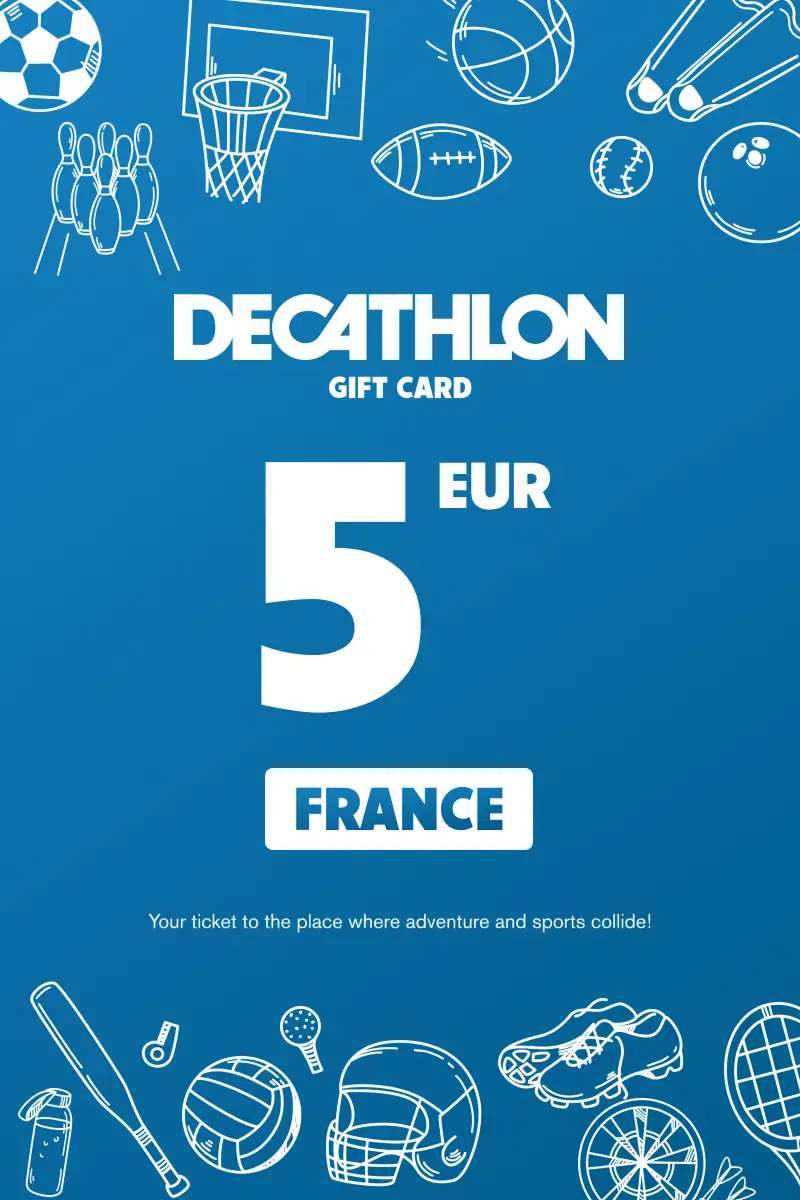 Decathlon 5 EUR Gift Card (France) - Digital Key