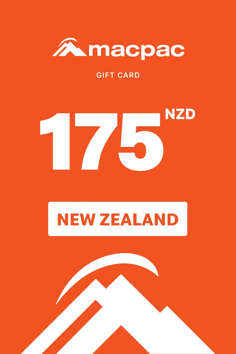 Macpac 175 NZD Gift Card (New Zealand) - Digital Key