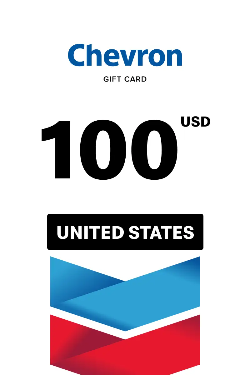 Chevron 100 USD Gift Card (United States) - Digital Key