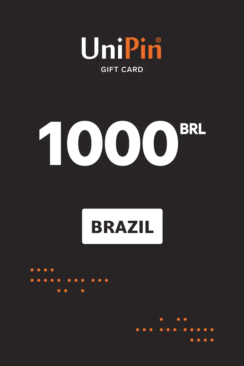 UniPin 1000 BRL Gift Card (Brazil) - Digital Key