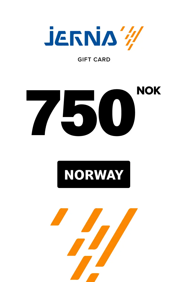 Jernia 750 NOK Gift Card (Norway) - Digital Key
