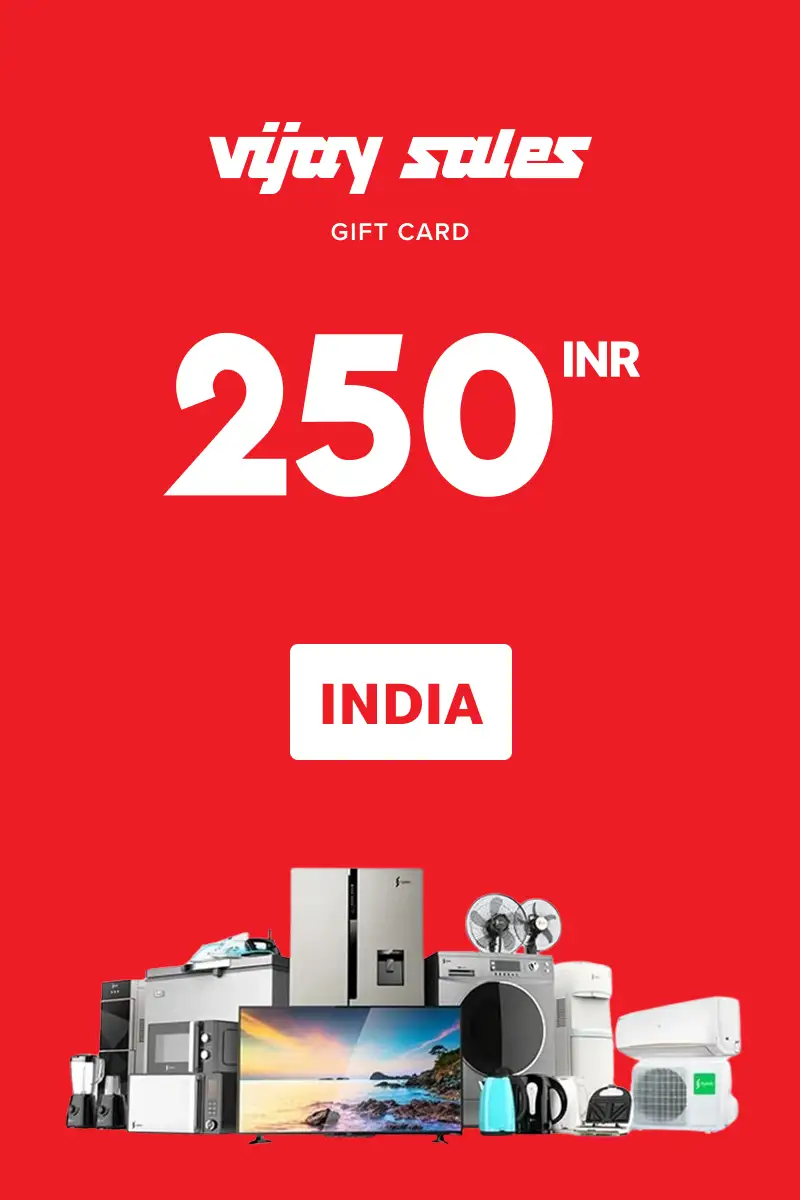 Vijay Sales 250 INR Gift Card (India) - Digital Key