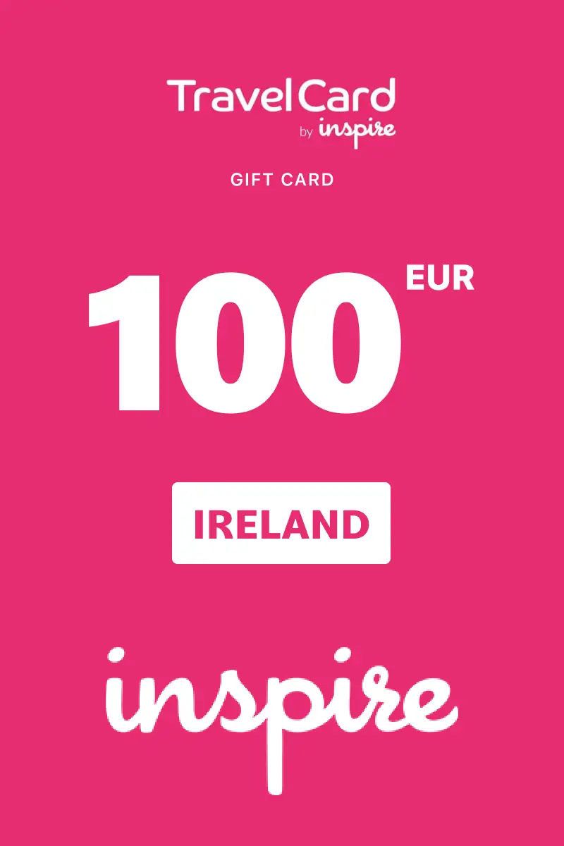 TravelCard by Inspire 100 EUR Gift Card (Ireland) - Digital Key