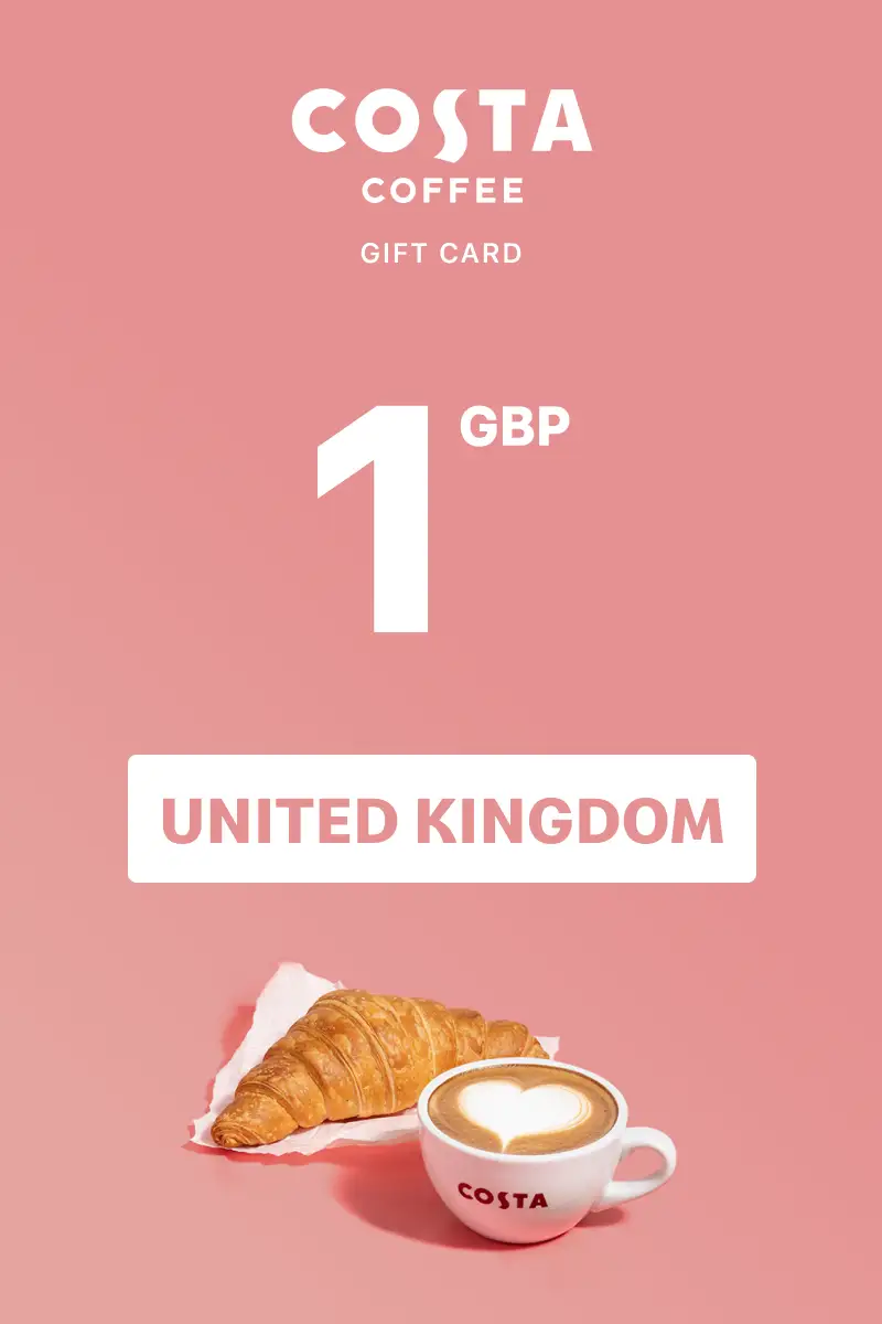 Costa Coffee 1 GBP Gift Card (United Kingdom) - Digital Key