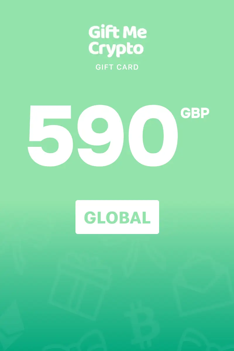 Gift Me Crypto (USDC) 590 GBP Gift Card (Global) - Digital Key