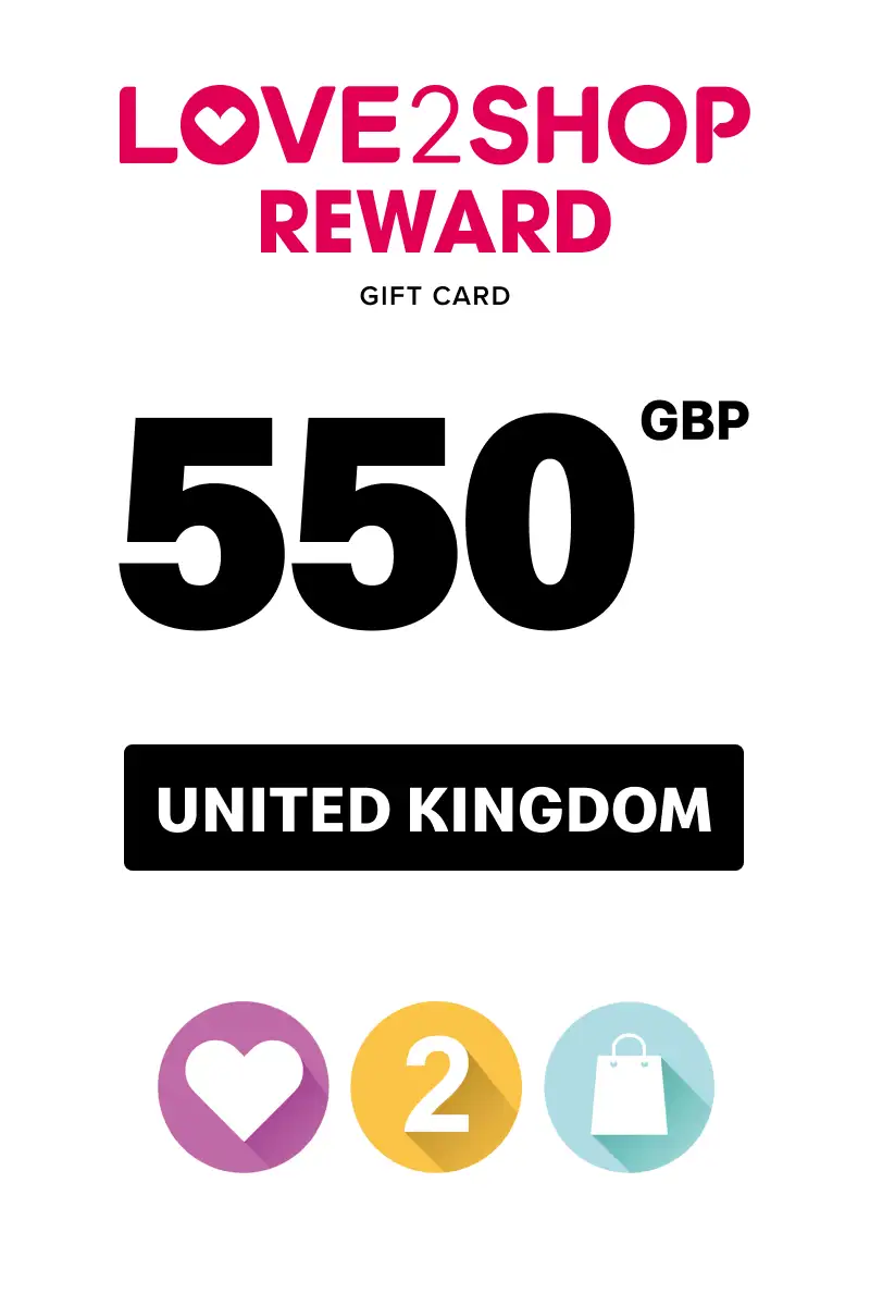 Love2Shop Holidays 550 GBP Gift Card (United Kingdom) - Digital Key