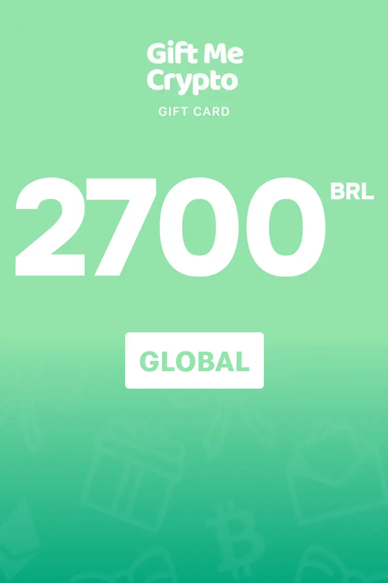 Gift Me Crypto 2700 BRL Gift Card (Global) - Digital Key