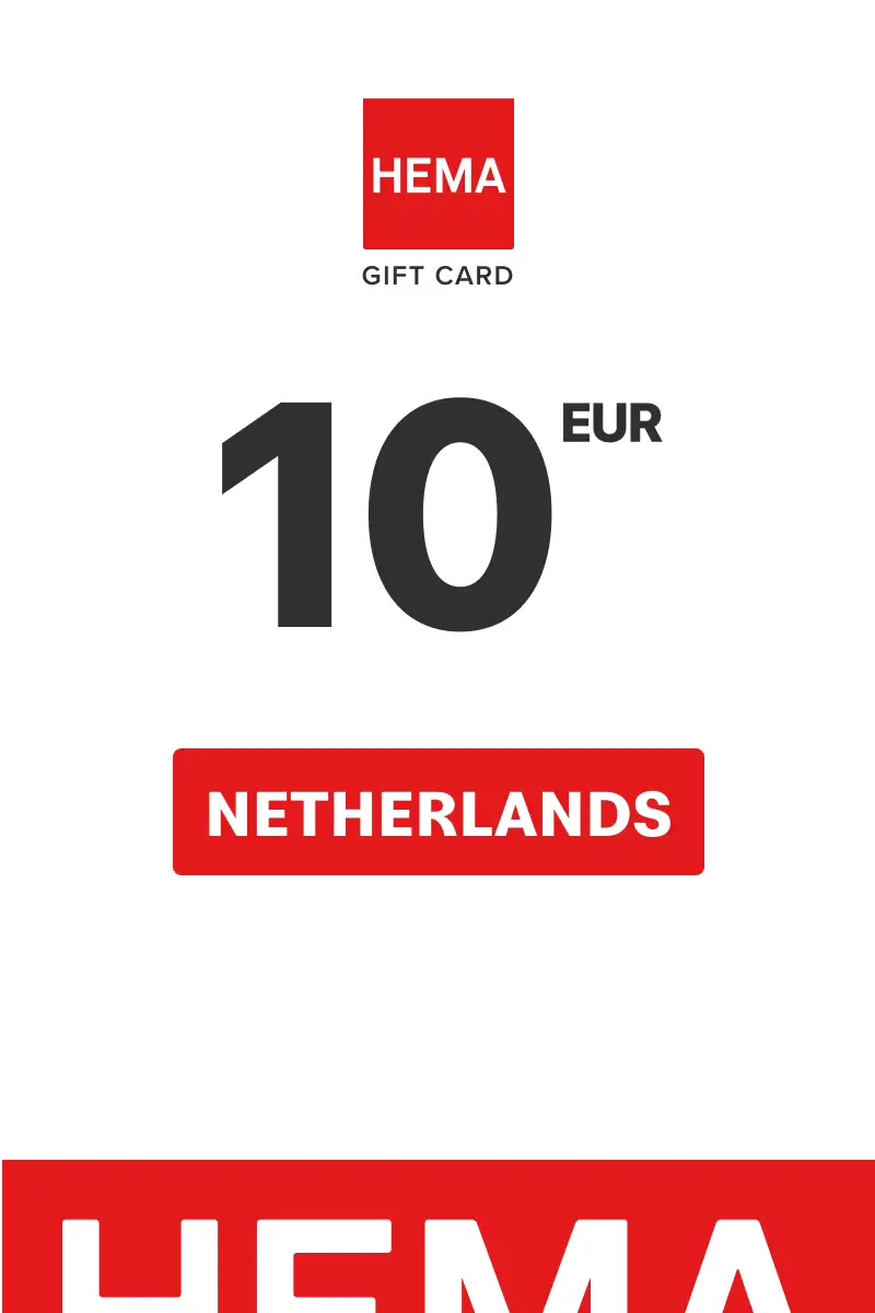 HEMA 10 EUR Gift Card (Netherlands) - Digital Key