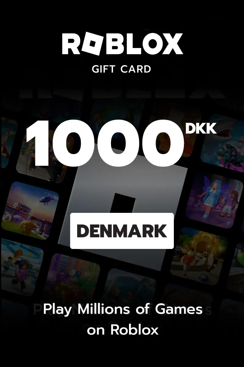 Roblox 1000 DKK Gift Card (Denmark) - Digital Key