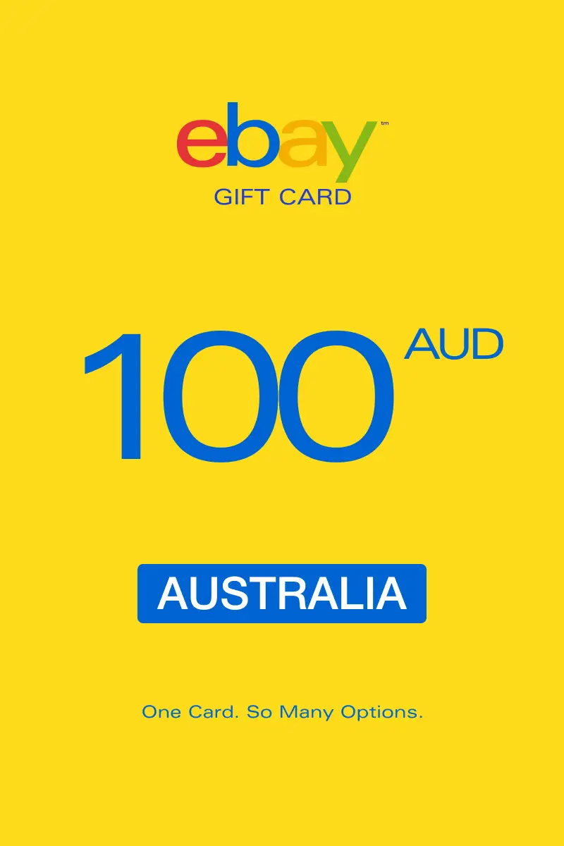 eBay 100 AUD Gift Card (Australia) - Digital Key